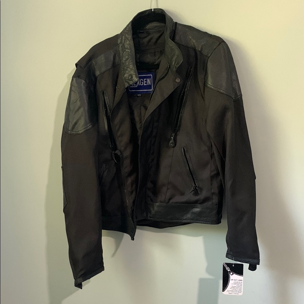 NWT NEXGEN Black Leather Jacket